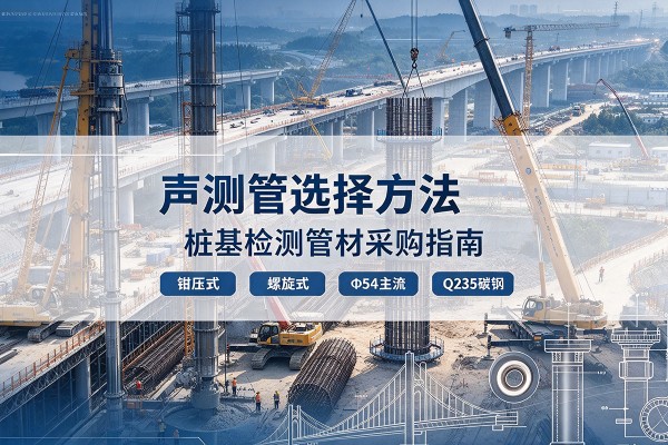 焦作声测管选型标准