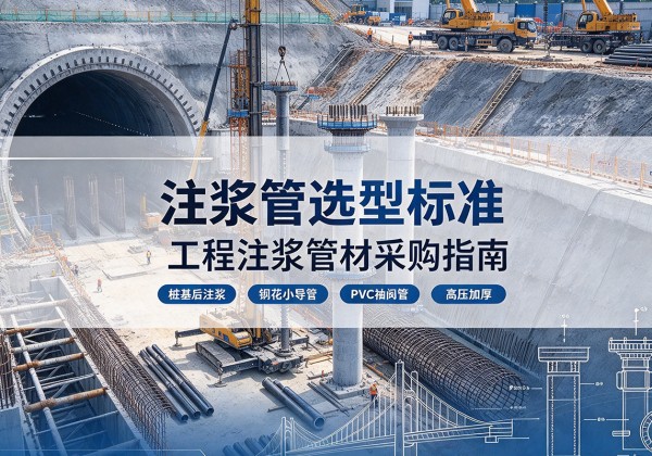 焦作注浆管选型标准